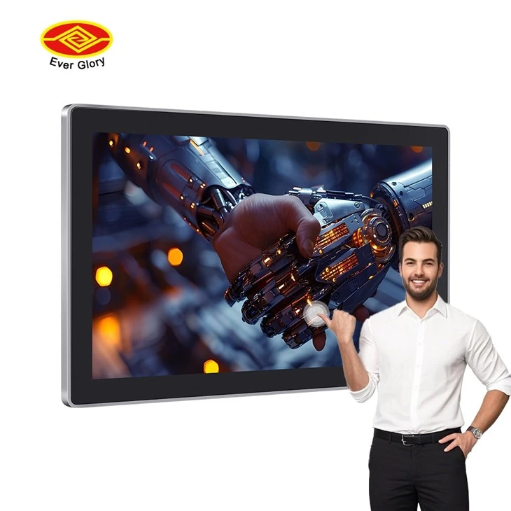 Anti-Vandal Outdoor Anti-glare Touch Screen Monitor